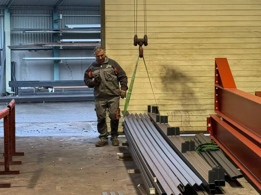 atelier de fabrication métallique structures acier pour bâtiments industriels et agricoles