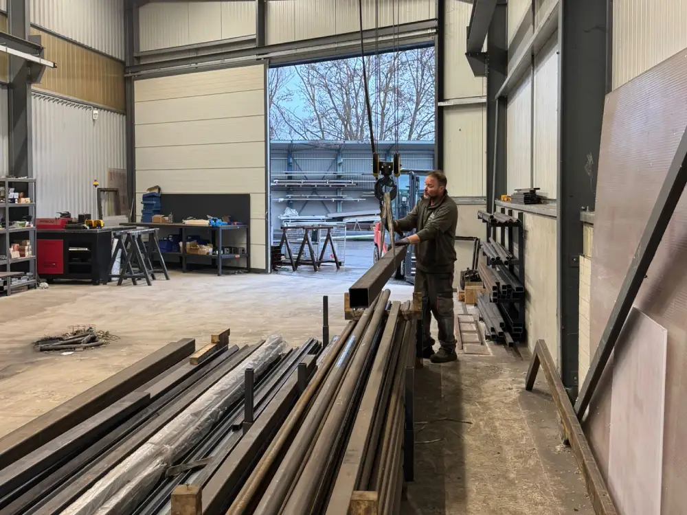 atelier métal production charpentes métalliques agricoles et industrielles