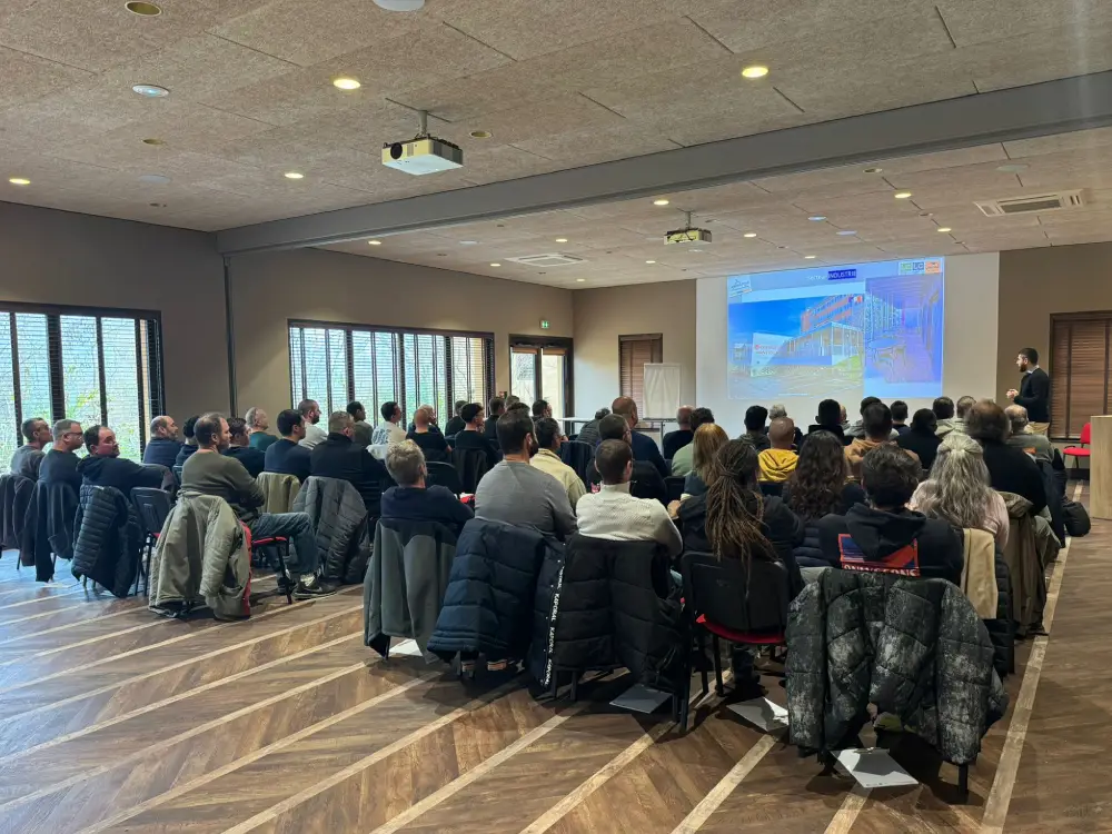 réunion annuelle équipe Lamartine Construction développement projets BTP