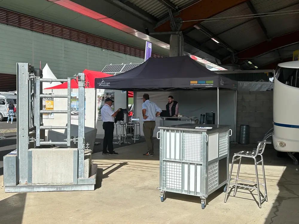 Lamartine Construction – présence au Sommet de l’Élevage salon professionnel élevage agriculture